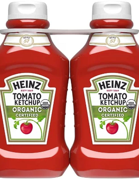 Heinz Organic Certified Tomato Ketchup 88 Oz., 2 Pk.