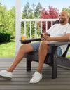 Keter Everest Adirondack Chair with Integrated Cupholder