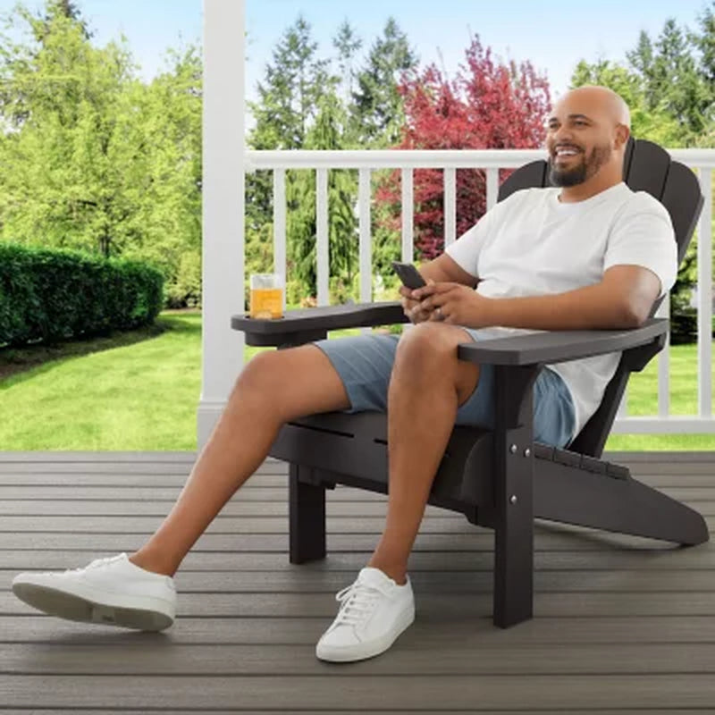 Keter Everest Adirondack Chair with Integrated Cupholder