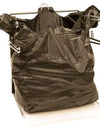 Black T-Shirt Carryout Bags, 11.5" X 6.5" X 22" 1000 Ct.