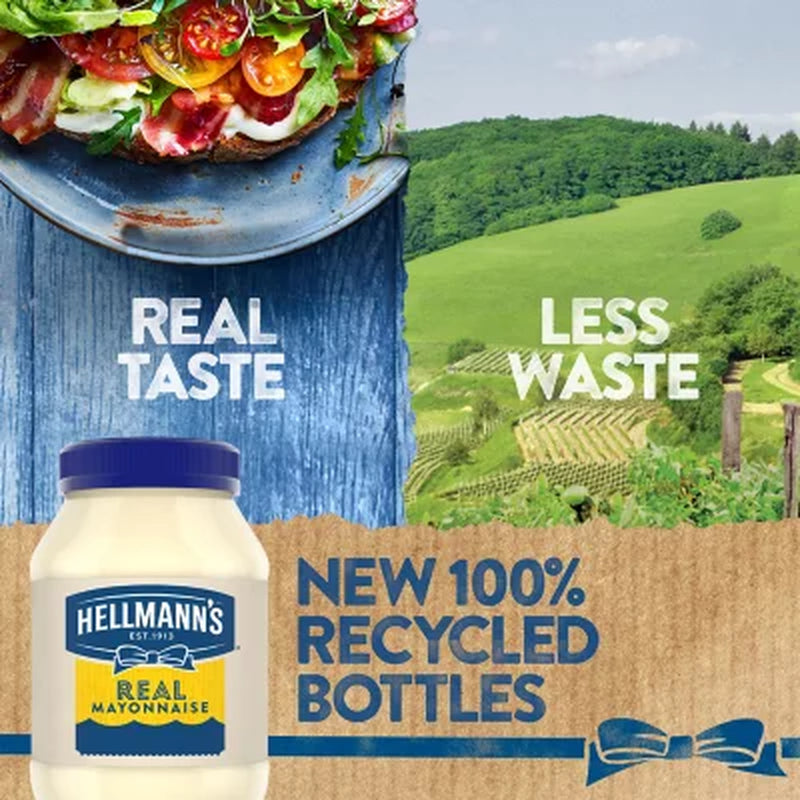 Hellmann'S Real Mayonnaise, 64 Oz.