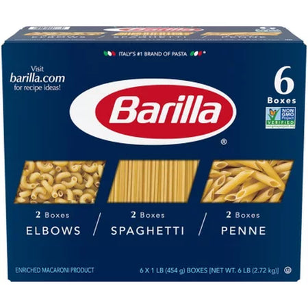 Barilla Pasta Variety Pack 16 Oz., 6 Pk.