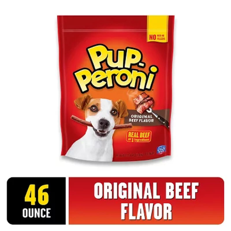 Pup-Peroni Dog Snacks, Original Beef Flavor 46 Oz.