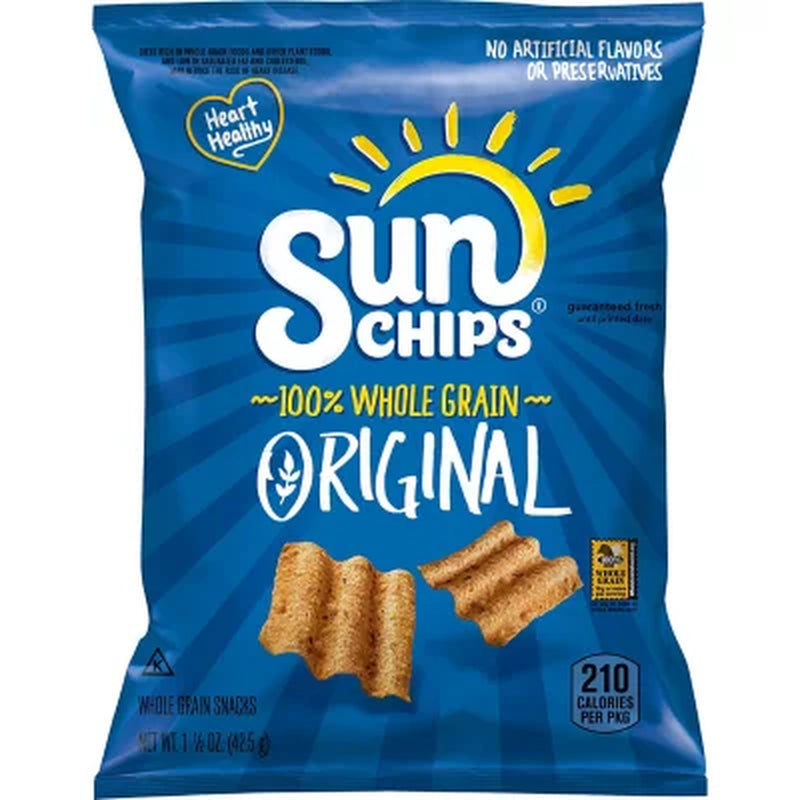 Sunchips Variety Pack Whole Grain Chips, 30 Pk.