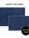 Member'S Mark 2-Piece 100% Cotton Bath Rug Set, Choose Color