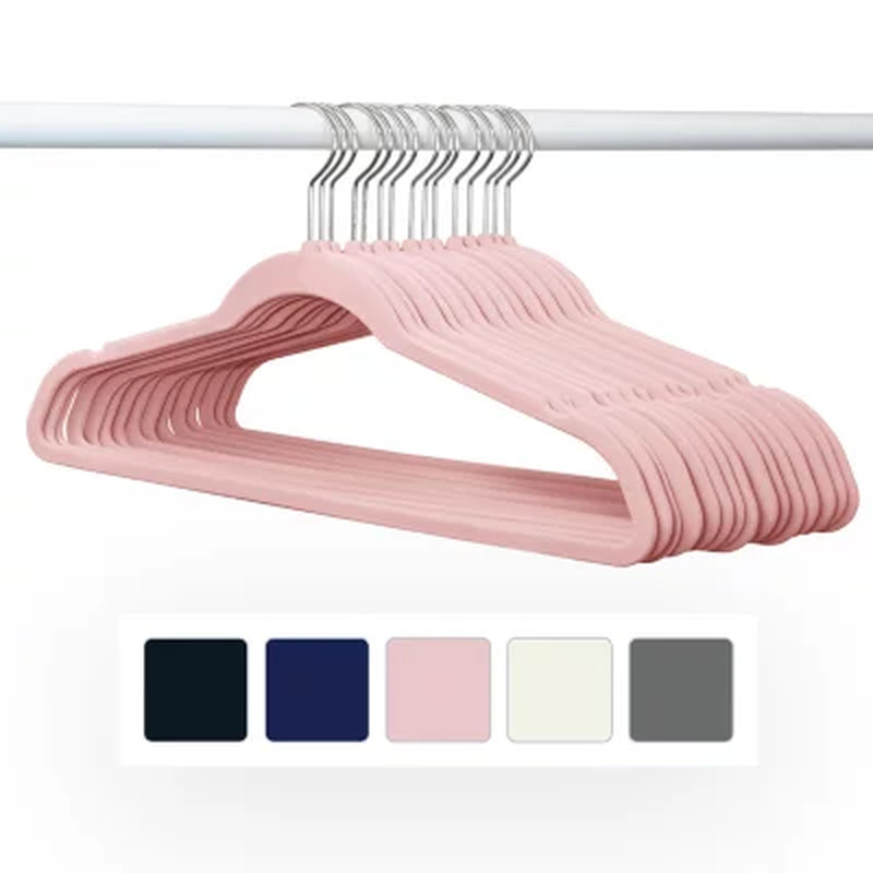 Member'S Mark Elite Quality Velvet Hangers - 50 Pack