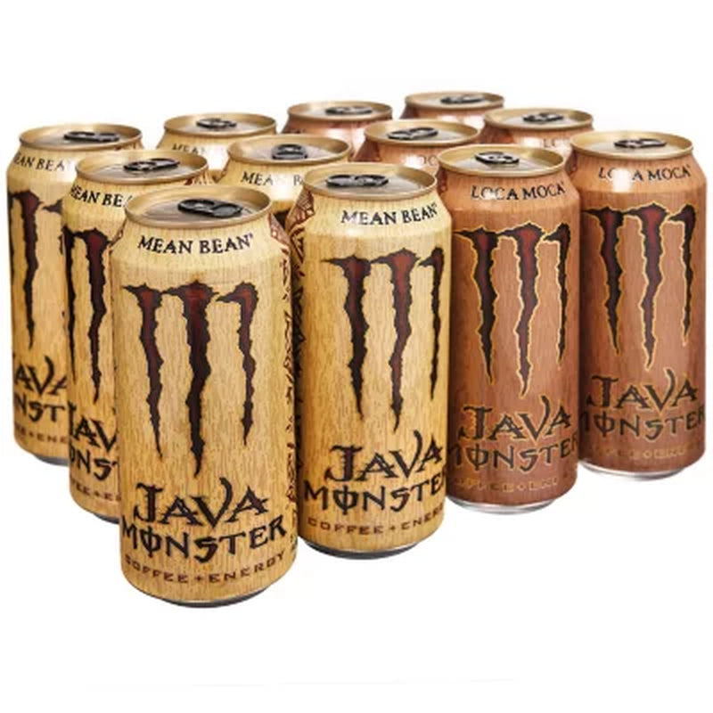 Monster Energy Java Variety Pack 15 Oz., 12 Pk.