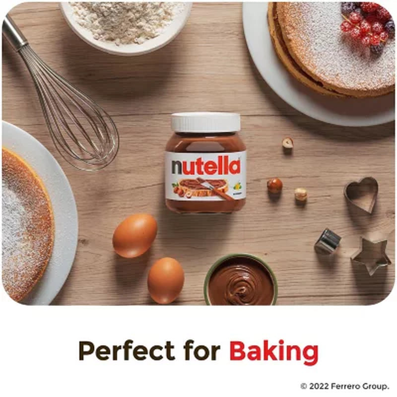 Nutella Hazelnut Spread with Cocoa, 26.5 Oz., 2 Pk.
