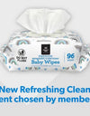 Member'S Mark Premium Baby Wipes, Refreshing Clean Scent, 12 Pk., 1152 Wipes