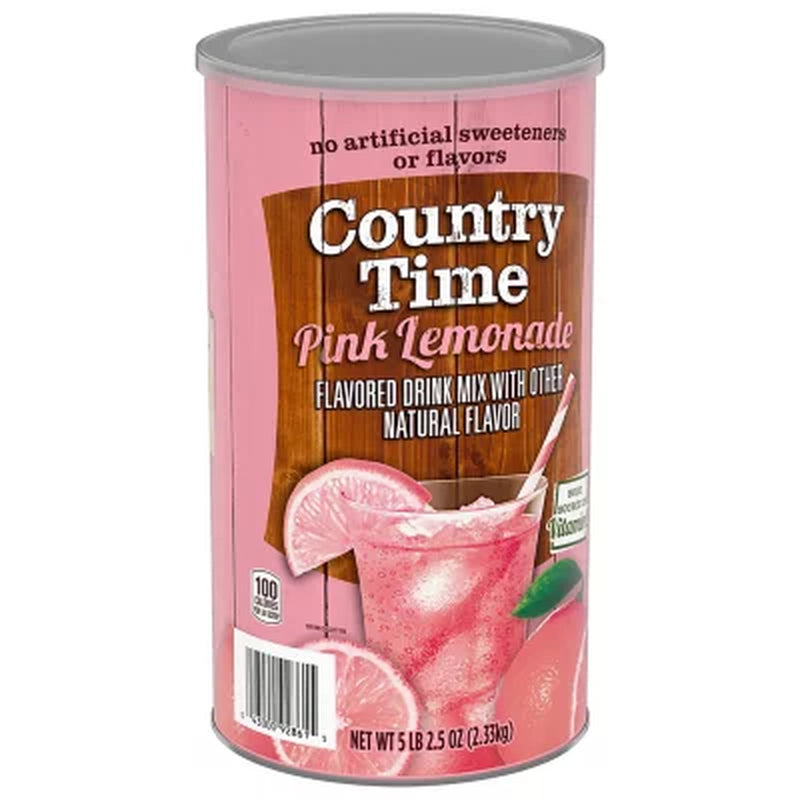 Country Time Pink Lemonade Naturally Flavored Powdered Drink Mix 5.16 Lbs.