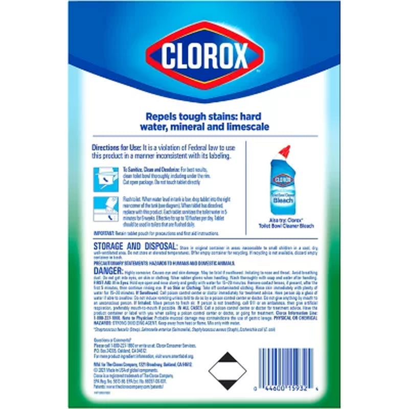 Clorox Ultra Clean Tablets Toilet Bowl Cleaner, 6 Ct., 3.5 Oz.