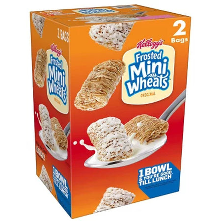 Frosted Mini-Wheats Breakfast Cereal 55Oz., 2Pk.