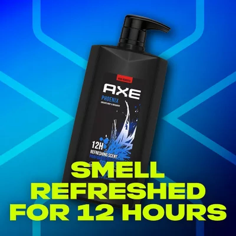 AXE Phoenix Body Wash for Men with Pump, 28 Fl. Oz., 2 Pk.