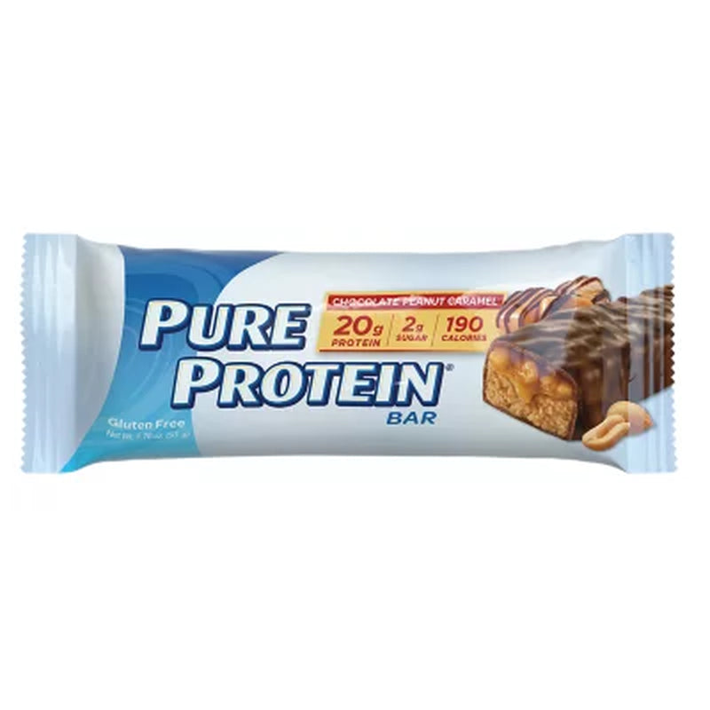 Pure Protein Bars Gluten Free, Chocolate Variety Pack 23 Ct.