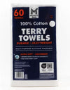 Member'S Mark 100% Cotton Terry Towels, 14" X 17", 60 Ct.