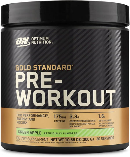 Gold Standard Pre Workout with Creatine, Beta-Alanine, and Caffeine for Energy, 30 Servings (CHOOSE FLAVOR)