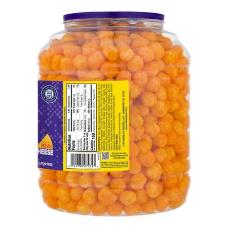 Utz Cheeseball Barrel, 28 Oz.