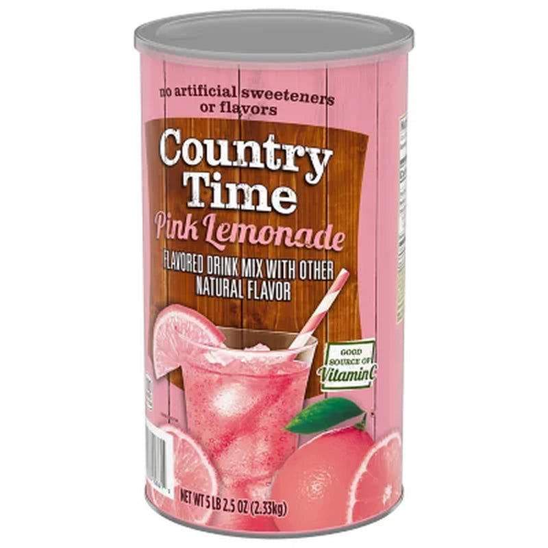 Country Time Pink Lemonade Naturally Flavored Powdered Drink Mix 5.16 Lbs.