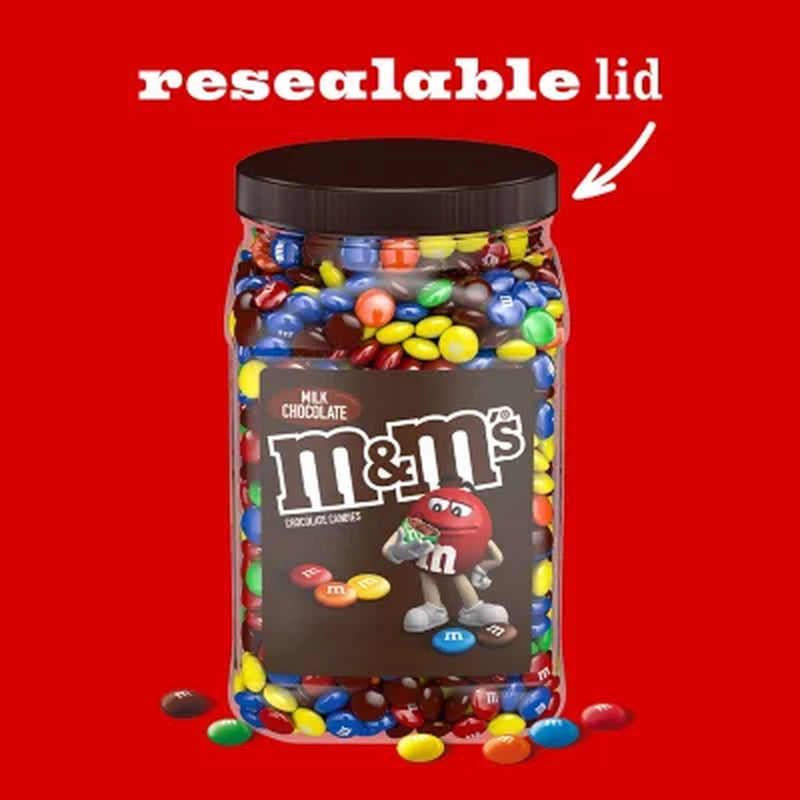 M&M'S Milk Chocolate Candy, 62 Oz.