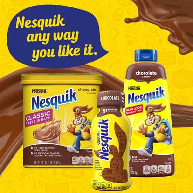 Nesquik Chocolate Milk Beverage 8 Fl. Oz., 15 Pk.