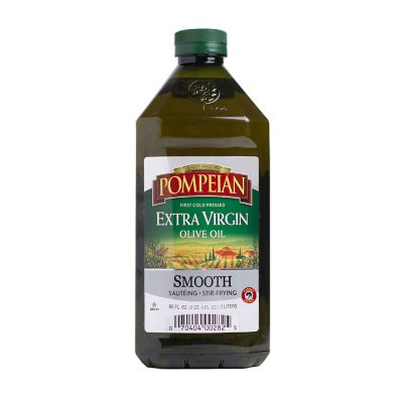 Pompeian Smooth Extra Virgin Olive Oil, 68 Fl. Oz.