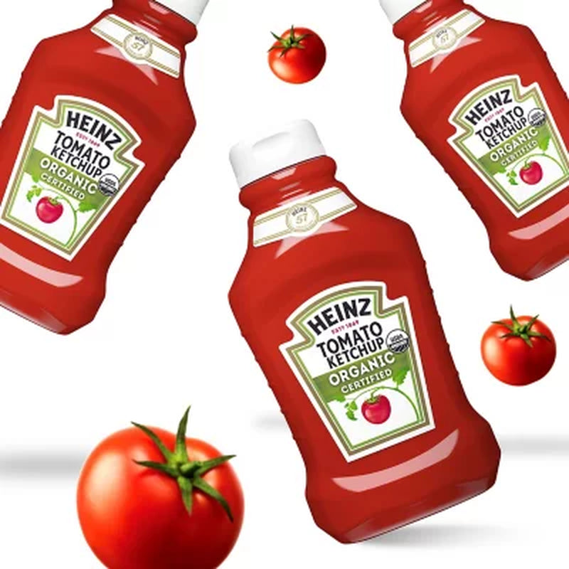 Heinz Organic Certified Tomato Ketchup 88 Oz., 2 Pk.