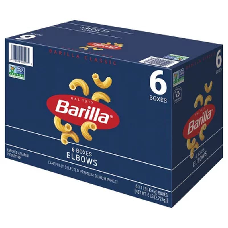 Barilla Elbow Pasta 16 Oz.., 6 Pk.