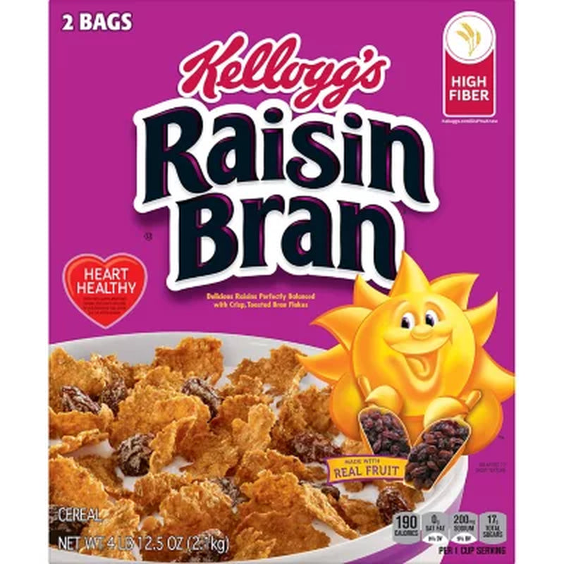 Raisin Bran Cereal, 76.5 Oz.