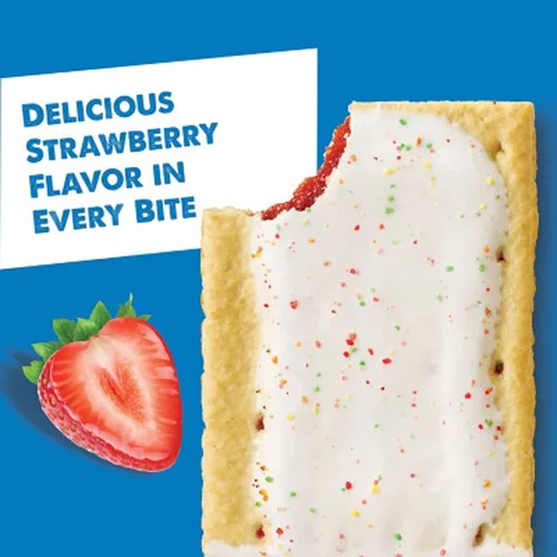 Pop-Tarts Frosted Strawberry, 48 Ct.