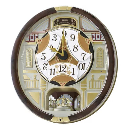 Chirstmas Melodies in Motion 2024 Musical Wall Clock, Limited Edition Quartz Movement Exclusive