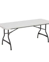 Lifetime 6' Commercial Grade Stacking Folding Table, Assorted Colors