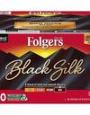 Folgers Dark Roast K-Cup Coffee Pods, Black Silk, 100 Ct.