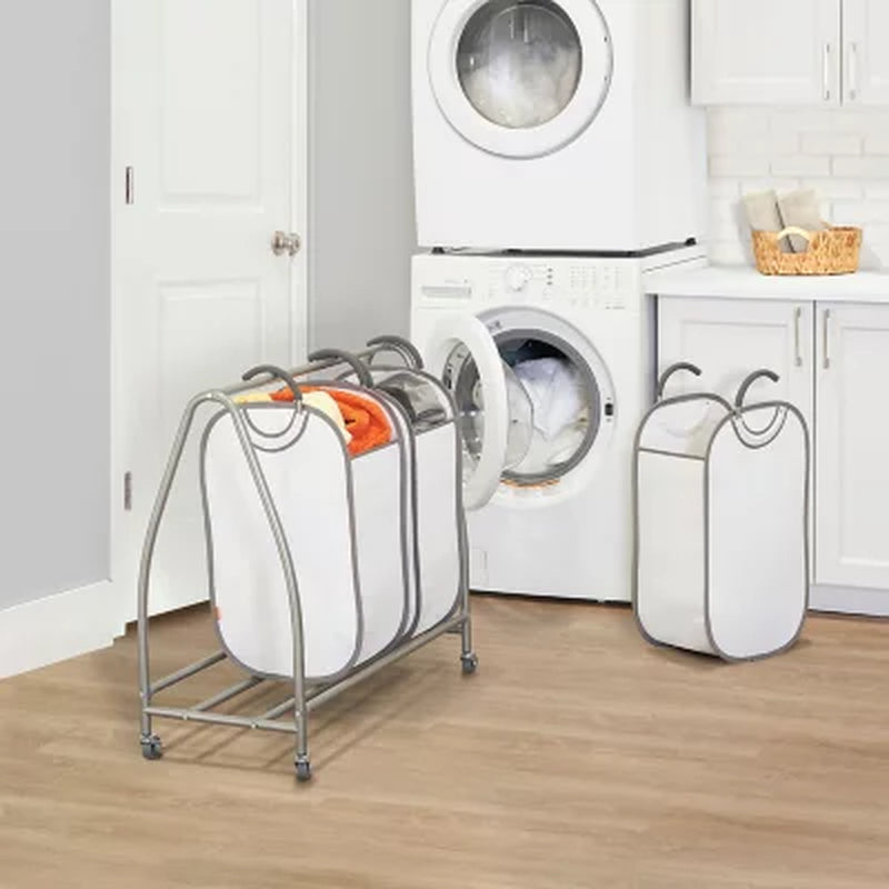 Triple Laundry Hamper Sorter by Neatfreak