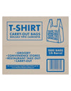 T-Shirt Carry-Out Bags, 11.5" X 6.5" X 22" 1,000 Ct.