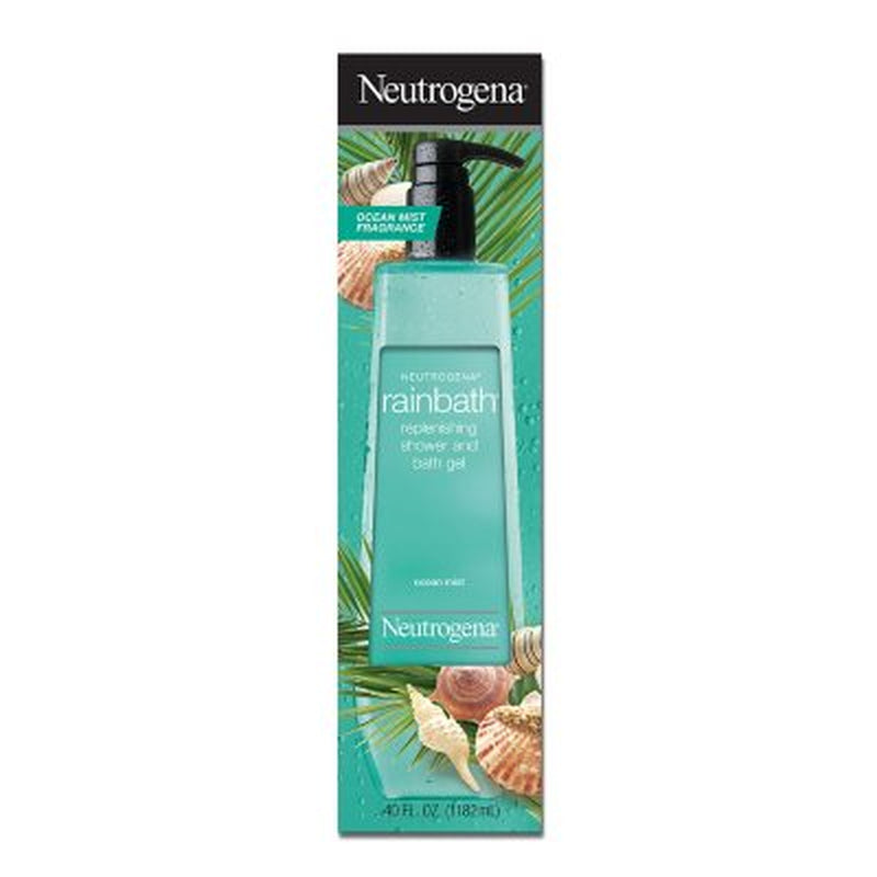 Neutrogena Rainbath Replenishing Shower Gel, Ocean Mist, 40 Oz.