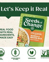 Seeds of Change Certified Organic Quinoa and Brown Rice with Garlic 8.5 Oz., 6 Pk.