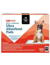 Member'S Mark Multipurpose Ultra Absorbent Training Pads, 23" X 24", 120 Ct.