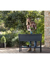 Keter XL Urban Bloomer Resin Elevated Planter Raised Garden Bed