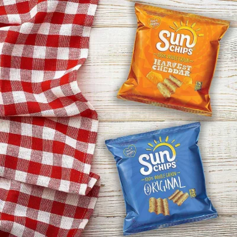 Sunchips Variety Pack Whole Grain Chips, 30 Pk.