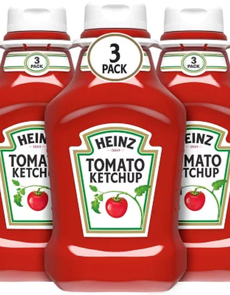 Heinz Original Tomato Ketchup Bottles, 44 Oz., 3 Pk.