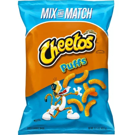 Cheetos Puffs Cheese Snacks, 15.25 Oz.