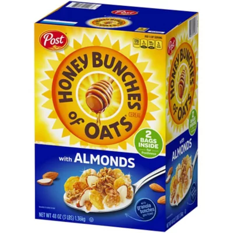 Honey Bunches of Oats with Crispy Almonds, 2 Pk.