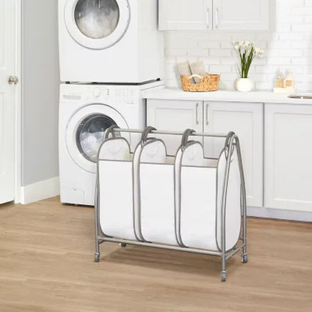 Triple Laundry Hamper Sorter by Neatfreak