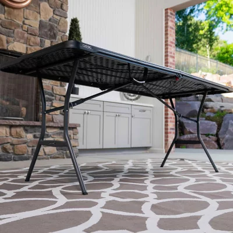 Lifetime 6-Foot Fold-In-Half Table