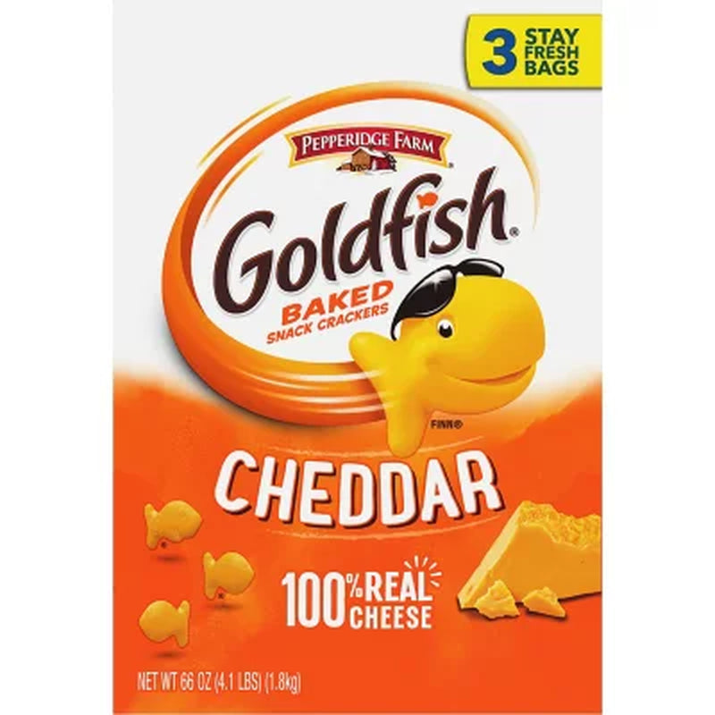 Pepperidge Farm Goldfish Crackers, 22 Oz., 3 Pk.