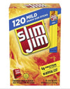 Slim Jim Snack-Sized Smoked Meat Stick, Mild Flavor, .28 Oz., 120 Pk.