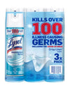 Lysol Disinfectant Spray, Crisp Linen 19 Oz., 3 Pk.