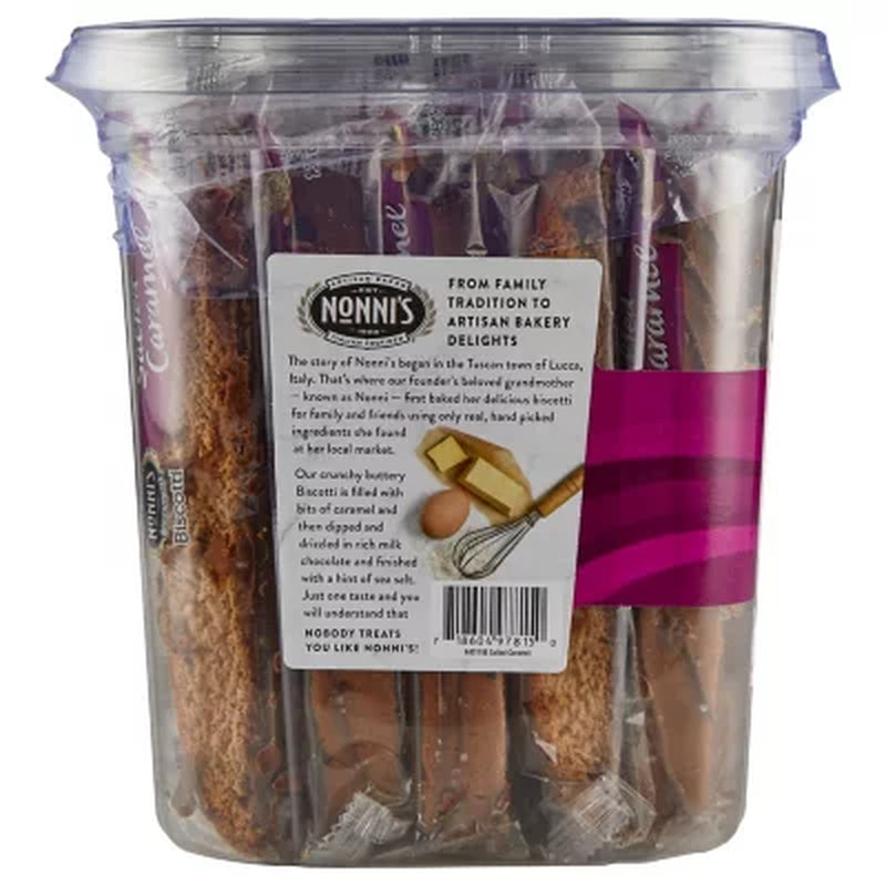 Nonni'S Salted Caramel Biscotti 24 Ct.