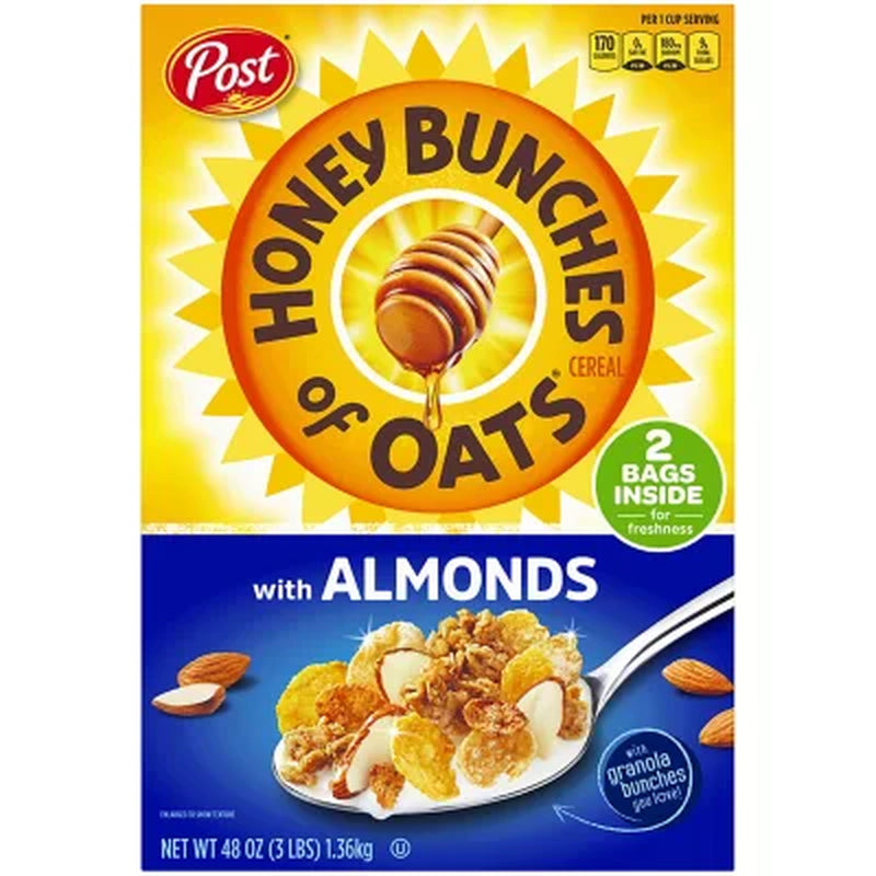 Honey Bunches of Oats with Crispy Almonds, 2 Pk.