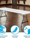Lifetime 8' Commercial Grade Folding Table